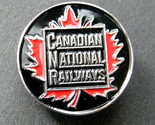 CANADIAN NATIONAL RAILWAY RAILWAYS CANADA RAILROAD LAPEL PIN BADGE 1 INCH - $5.64