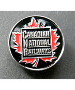 CANADIAN NATIONAL RAILWAY RAILWAYS CANADA RAILROAD LAPEL PIN BADGE 1 INCH - £4.46 GBP