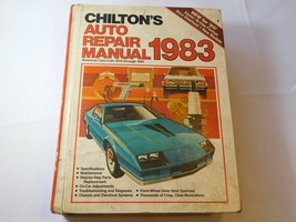 Chilton Car Repair Manual, 1983 by Chilton Automotive Editorial Staff (1... - $20.58
