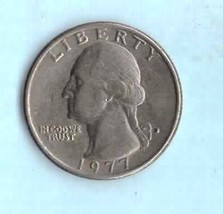 1977 D Washington Quarter - Moderate Wear - $3.99