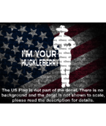 I&#39;m Your Huckleberry # 4 Doc Holiday Window Vinyl Decal US Made - $6.72+