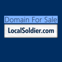 LocalSoldier .com / Domain For Sale / Business, Charities, Blog Name / SAV - $21.78