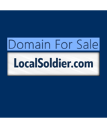 LocalSoldier .com / Domain For Sale / Business, Charities, Blog Name / SAV - $21.78