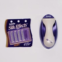 Schick Silk Effects Razor With 6 Blade Refills &amp;  Tray - NEW Old Stock - £18.25 GBP