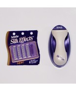 Schick Silk Effects Razor With 6 Blade Refills &amp;  Tray - NEW Old Stock - $435.41 MXN