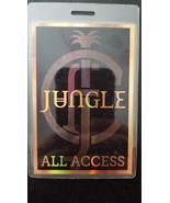 JUNGLE - ORIGINAL ALL ACCESS 2014 TOUR LAMINATE BACKSTAGE PASS - $37.00