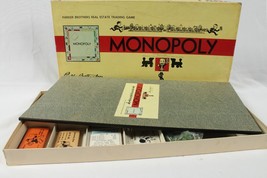 1950s Monopoly Game For Parts or Completion Incomplete - £22.41 GBP