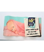  Vtg All Laundry Soap Detergent Display Paper Advertisement Litho Rare E... - $19.99