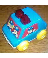 1991 PLAYSKOOL #5136 Blue Toy Police Car Vehicle Lights Up &amp; Makes Siren... - $95.18 MXN
