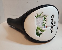 #1 GRANDPA Golf Headcover Great Gift Golf Iron Clubs Great Fathers Day Gift - £12.18 GBP
