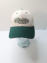 O&#39;Reilly Auto Parts Green and White Ball Cap Hat Strapback Baseball Empl... - £11.67 GBP