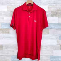 United States Golf Association Ralph Lauren RLX Tech Polo Red USGA Mens ... - £31.18 GBP