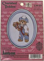 Janlynn 69 Cherished Teddies Stitch Kit - $6.81