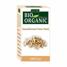 INDUS VALLEY 100% Organic Sandalwood Face Pack, 200 g (free shipping world) - £15.20 GBP