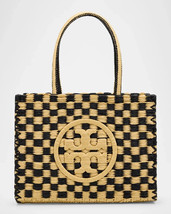 Ella Small Crochet Checkered Tote Bag - $330.64