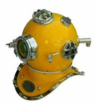 Antique Scuba Diving Helmet US Navy Mark  Deep Sea Marine Divers Helmet - £151.39 GBP