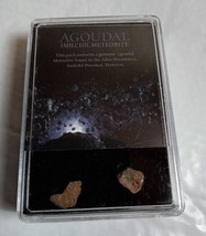 Agoudal Meteorites 2 Pcs from Morocco in Display Box - $34.64