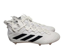 Adidas Freak Ultra 20 Primeknit Boost Mens Size 14 White Black Football Cleats - $79.19