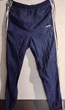 Vintage 90&#39;s Men’s Adidas Wind Breaker Pants Track 3 Stripes Y2K  - $23.28