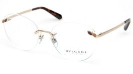 New Bvlgari 2213 278 Gold Eyeglasses Glasses 56-17-140 B48mm Italy - £140.06 GBP