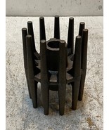 Cast Iron 4-5/8&quot; W 6-3/4&quot; H Crowned Wing Conveyor Pulley - $1,200.66 MXN
