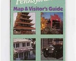 Berks County Pennsylvania Map &amp; Visitor&#39;s Guide  - £9.47 GBP