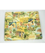 Tropical Hawaiian Art Tiki Bar Hanging Fabric Sign Bamboo Grill Aloha Da... - $87.94 CAD