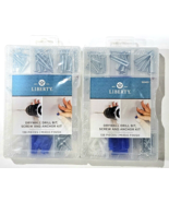 2 Pack Liberty 160455 Drywall Drill Bit Screw &amp; Anchor Kit 138 Piece - €22,16 EUR