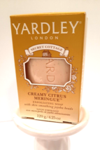 Yardley London Secret Cottage Soap Exfoliating Creamy Citrus Meringue 4.25oz NIB - $11.74