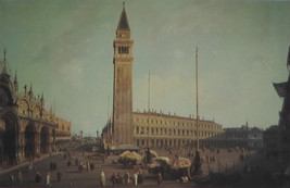 Piazza San Marco: looking South-West  - Cannaletto - Framed Picture 11 x 14 - £25.97 GBP