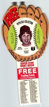 Pepsi-Cola Baseball Trading Card 1977 Mark Fidrych Detroit Tigers MLB Diecut - £8.85 GBP