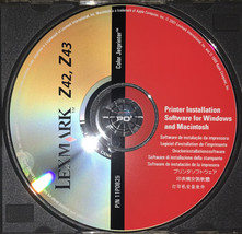 Printer Lexmark X73 Installation CD - $6.79