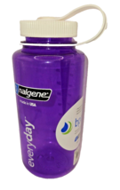 Nalgene 32oz Wide Mouth SUSTAIN Bottle Recycled Eco-Friendly Reusable BPA-free - £11.59 GBP