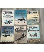 Lot of 6 Warbirds Illustrated Military Aircraft History Korea Vietnam War 1980s