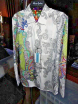 Robert Graham Marky Mark Limited Edition Classic Fit Size Medium NWTS