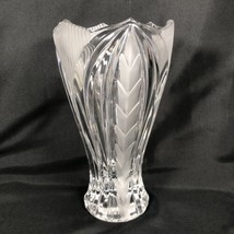 Vintage Novelette Precious Lead Crystal Vase 7 1/2&quot; Tall, West Germany - £15.55 GBP