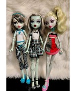 Monster High Frankie Stein Lagoona Blue Doll Figures w/Accessories 3pc D... - $126.72