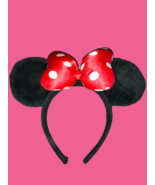 Disney Parks Minnie Mouse Black Furry Red Polka Dot Bow Ear Headband Tag... - €8,58 EUR Disney Parks Minnie Mouse Black Furry Red Polka Dot Bow Ear Headband Tag... - €8,58 EUR