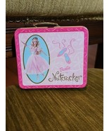 Vintage 2001 Barbie Nutcracker Small Candy Tin Empty Mini Lunchbox - $14.80