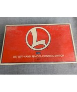 Lionel O-27 Gauge 27&quot; Path Remote Control Left Hand Switch 6-65121 NEW - $553.99 MXN
