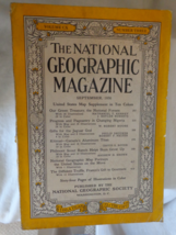 ): National Geographic Magazine, Vol. CX No. 3 September 1956 Forests (#3296/15) - £10.27 GBP
