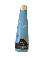 Sip by Swell Water Bottle 15oz Blue Stainless Steel Insulated Confetti Candy - $24.00