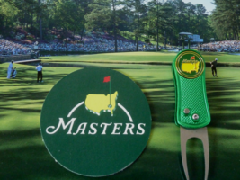 The Masters Ball Marker and Green Metal Divot Tool - Switchblade DT Style - $16.79