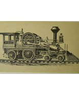 The Fontaine Vintage Railroad Card Detroit MI Paterson NJ Locomotive Tra... - £13.56 GBP