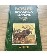 1976 NOSLER RELOADING MANUAL NUMBER ONE, FIRST PRINTING - $351.02 MXN