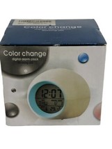 Too Ta Kids Digital Alarm Clock, 7 Color Night Light, Snooze, Temperatur... - $9.49