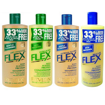 Original Revlon Flex Body Building Protein Hair Shampoo Or Conditioner (592ml) - $30.14
