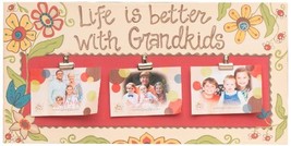 Glory Haus Life is Better with Grandkids Clip Canvas Picture Frame, 12 b... - $39.55