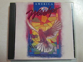 America Worships White As Snow 1992 9 Trk Cd Spiritual Religious Christian Vg+ - £1.72 GBP