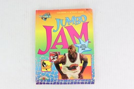 Vintage 90s Warner Bros Space Jam Michael Jordan Jumbo Coloring Activity Book - £19.74 GBP